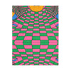 Psychedelic Voyage - Two - Sided Blanket - Brandon Fisher Art