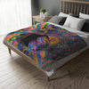 Psychedelic Voyage - Two - Sided Blanket - Brandon Fisher Art