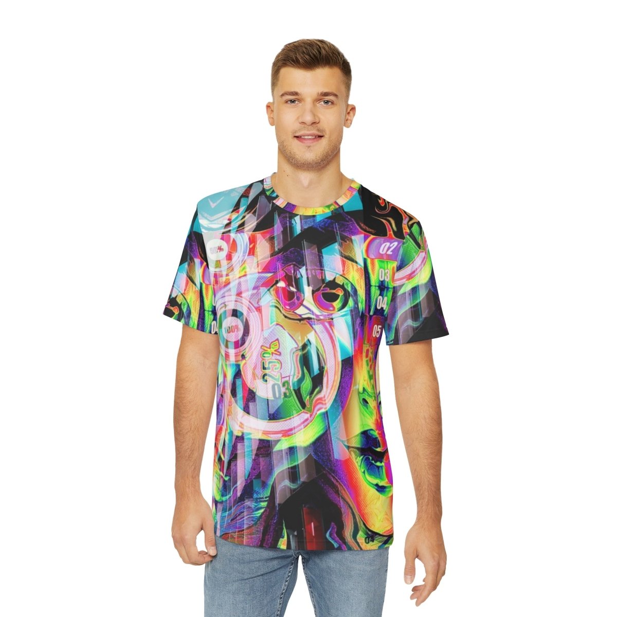 "She Saw Herself in Fire" Graphic Tee - Brandon Fisher Art