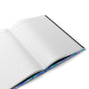 St. Michael ( Cooler Blue Edition) Hardcover Journal Matte - Brandon Fisher Art