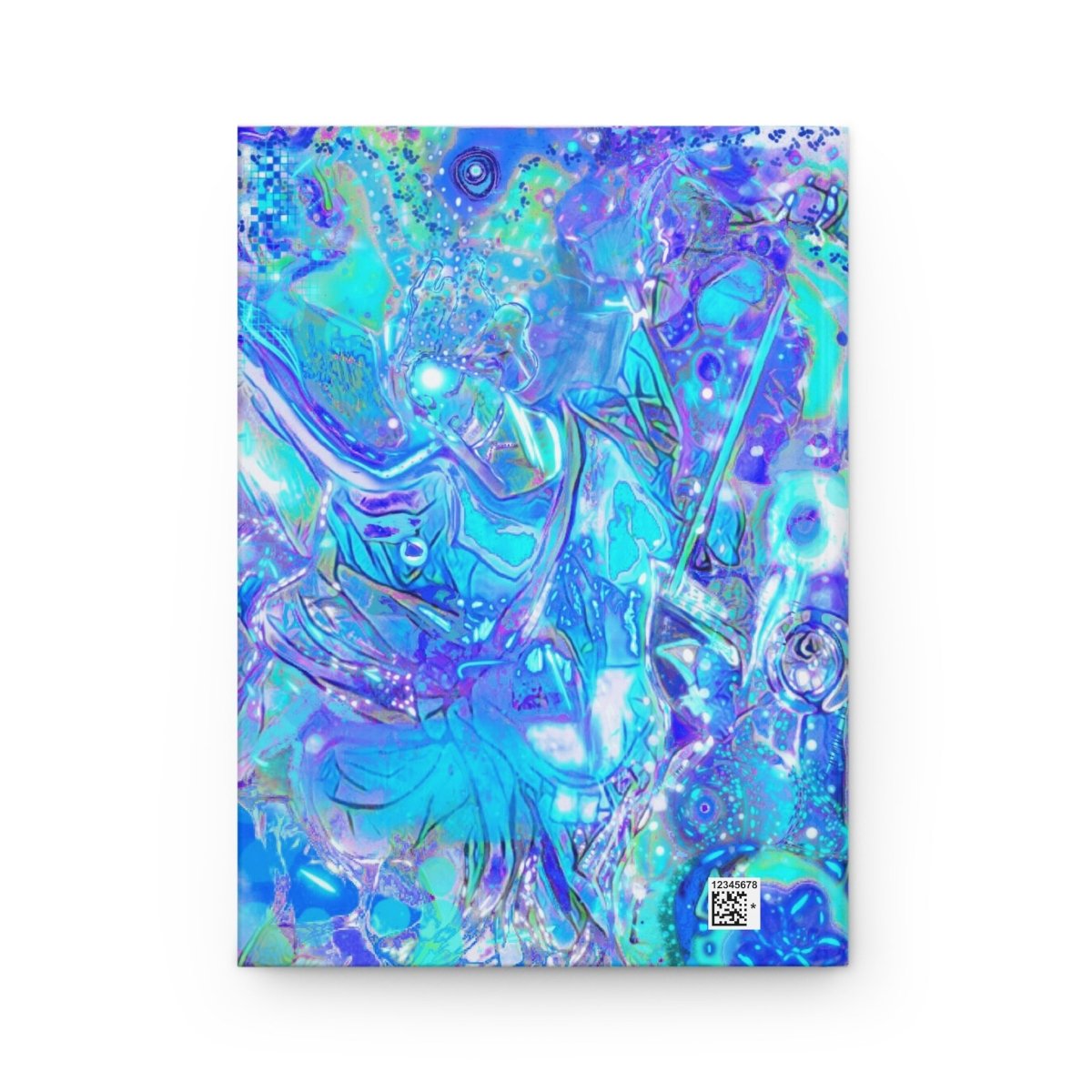 St. Michael ( Cooler Blue Edition) Hardcover Journal Matte - Brandon Fisher Art