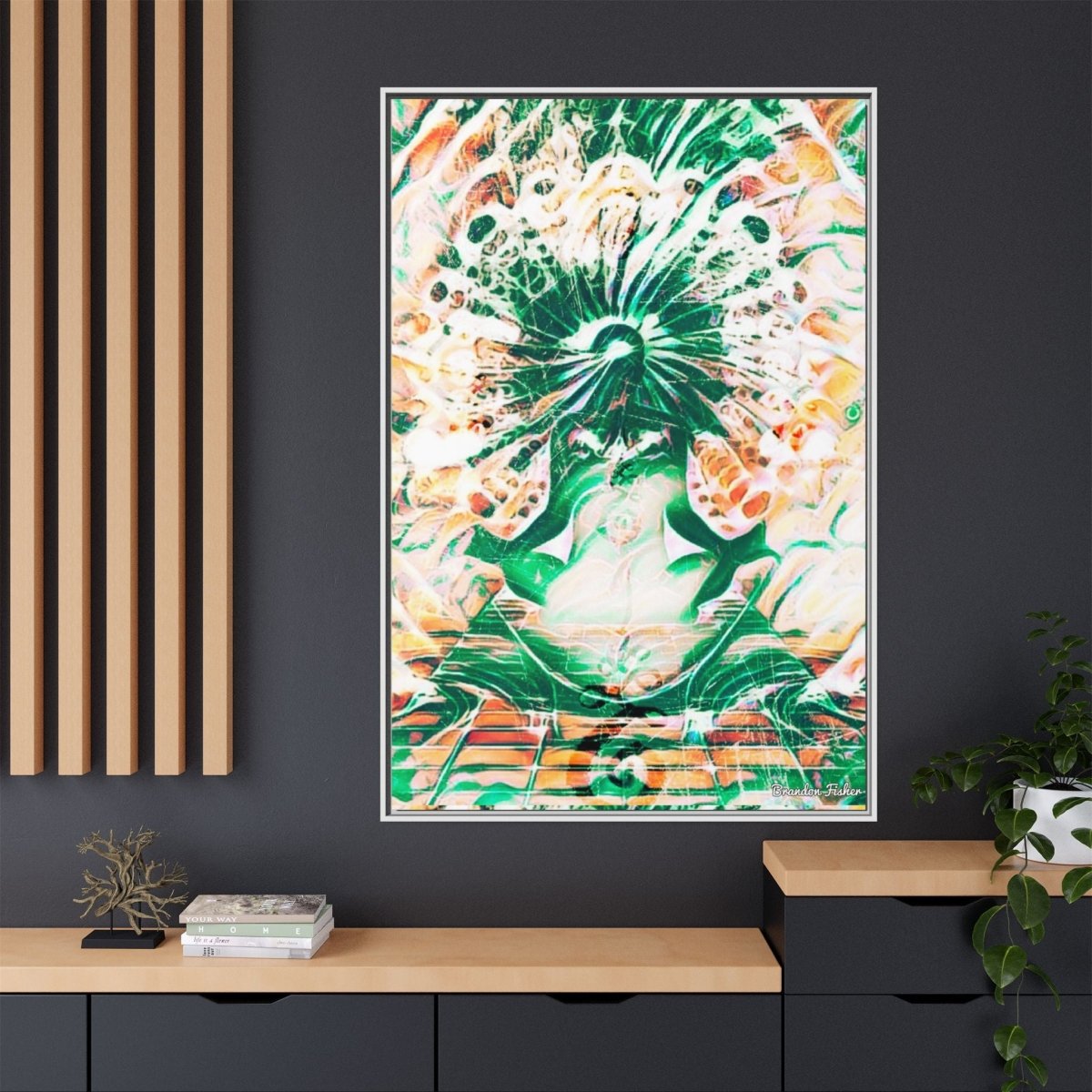 The Call - Framed Canvas Art - Brandon Fisher Art