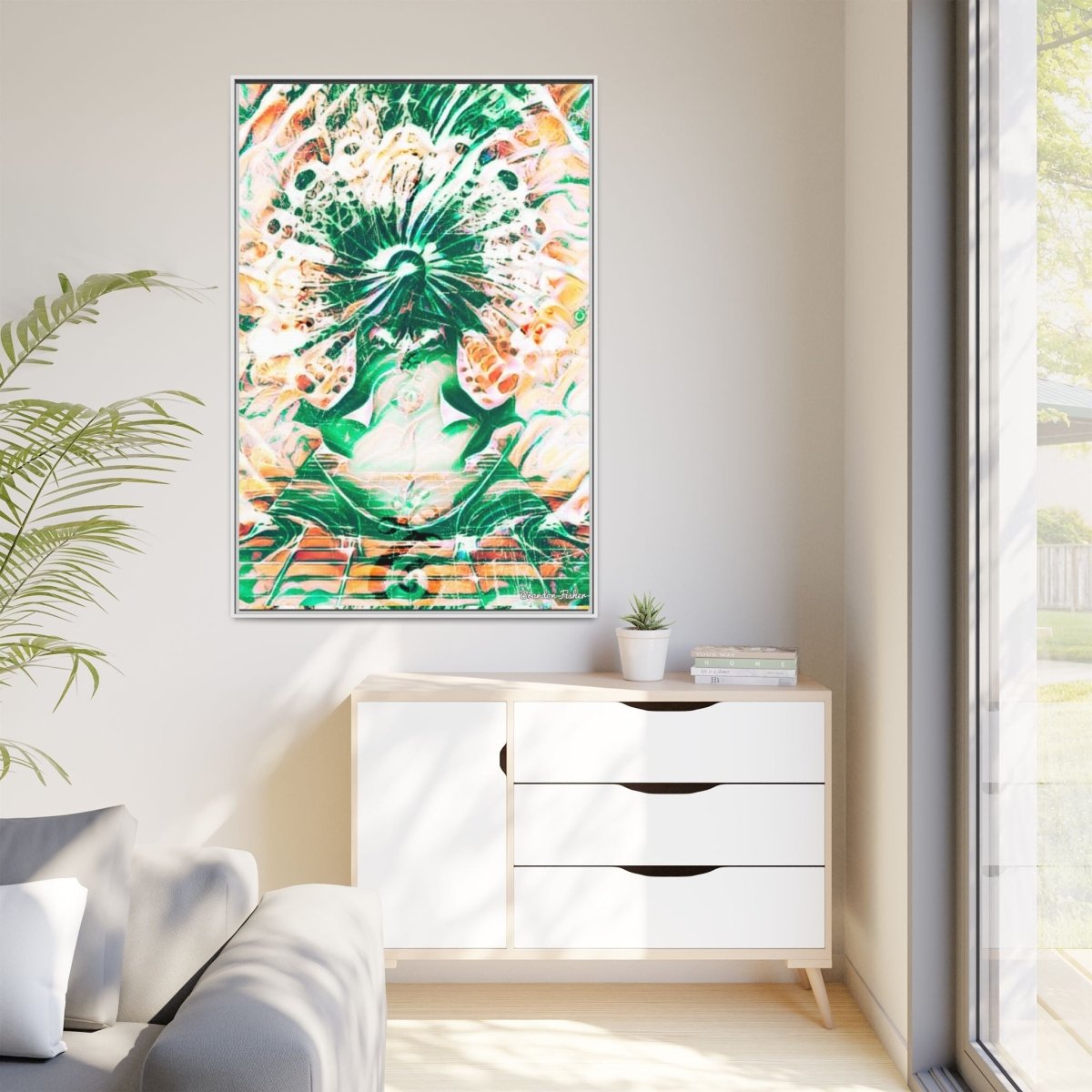 The Call - Framed Canvas Art - Brandon Fisher Art