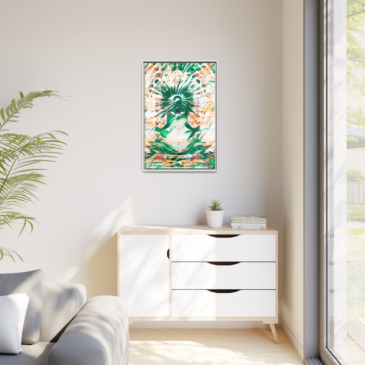 The Call - Framed Canvas Art - Brandon Fisher Art