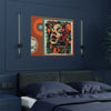 The Happy Laura - Vibrant Satin Poster - Brandon Fisher Art