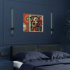 The Happy Laura - Vibrant Satin Poster - Brandon Fisher Art