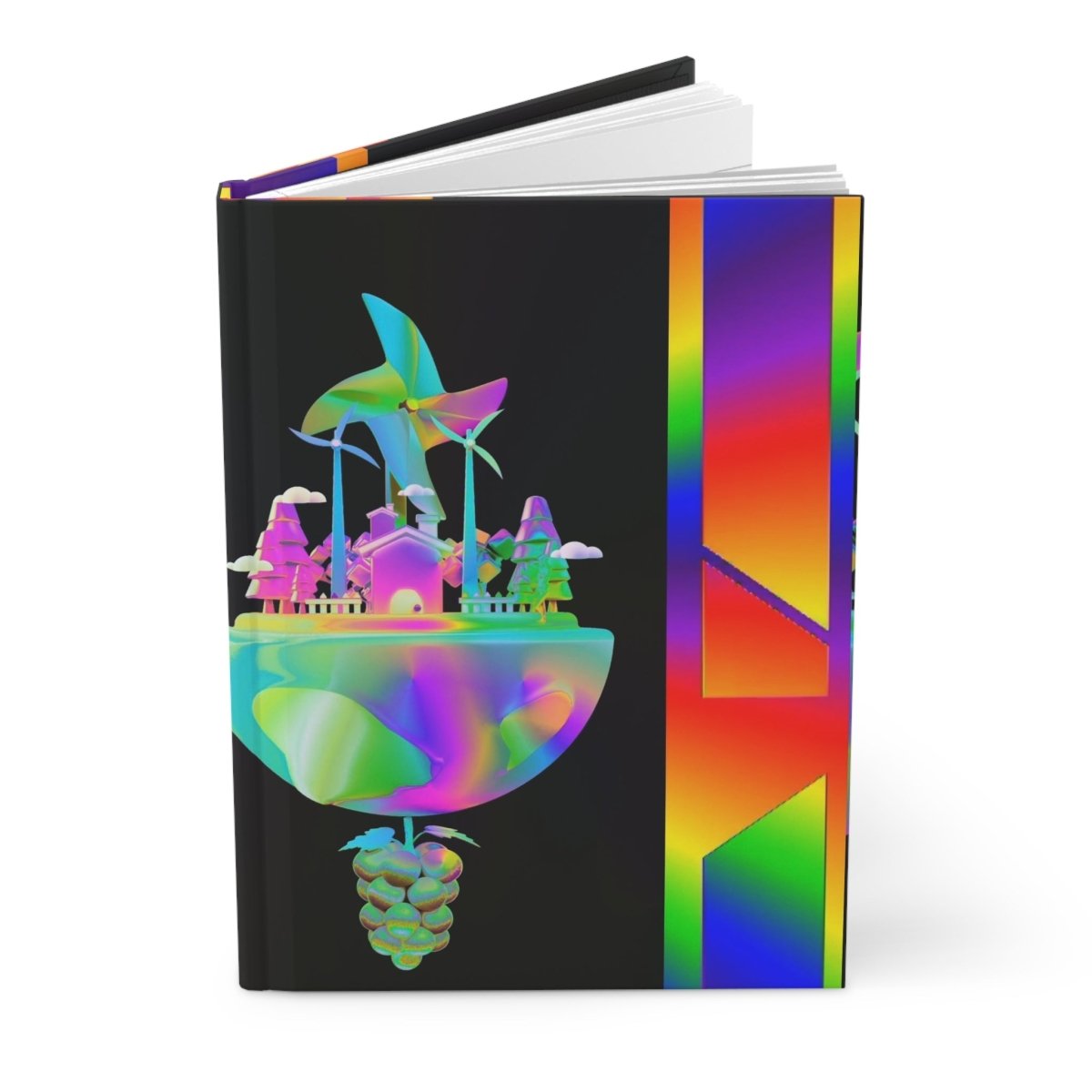 The Island Hardcover Journal Matte - Brandon Fisher Art