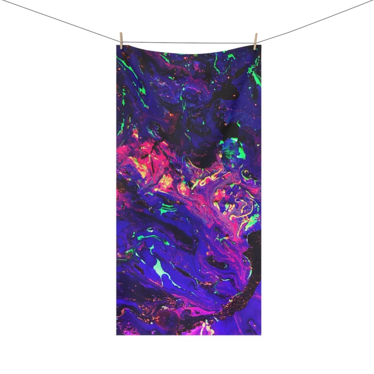 "The Point" Luxurious Mink Cotton Beach Towel - Brandon Fisher Art