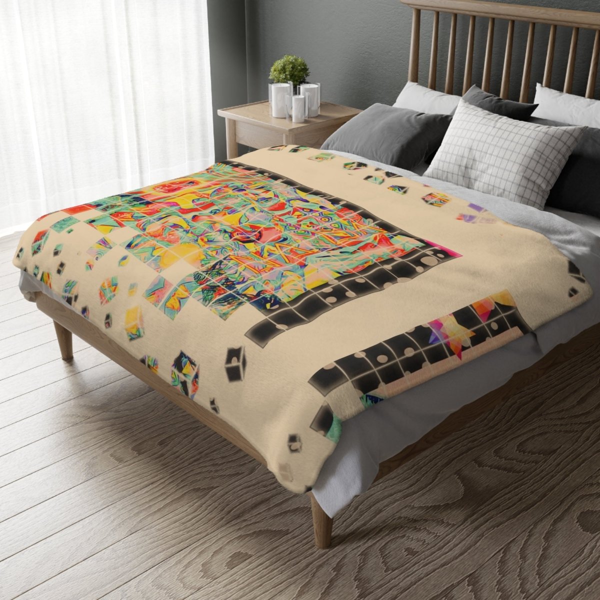 The Velveteen - Two - Sided Blanket - Brandon Fisher Art