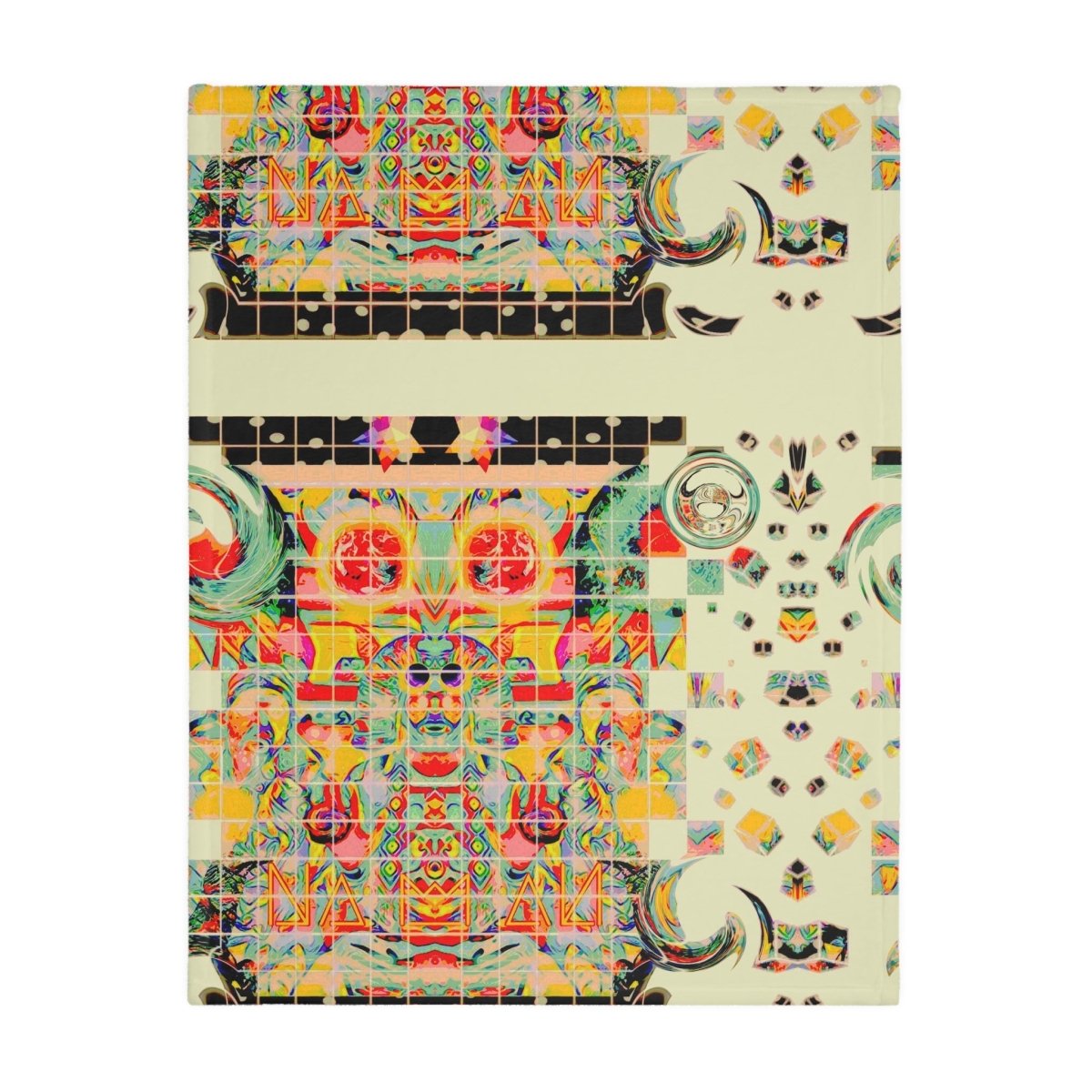 The Velveteen - Two - Sided Blanket - Brandon Fisher Art