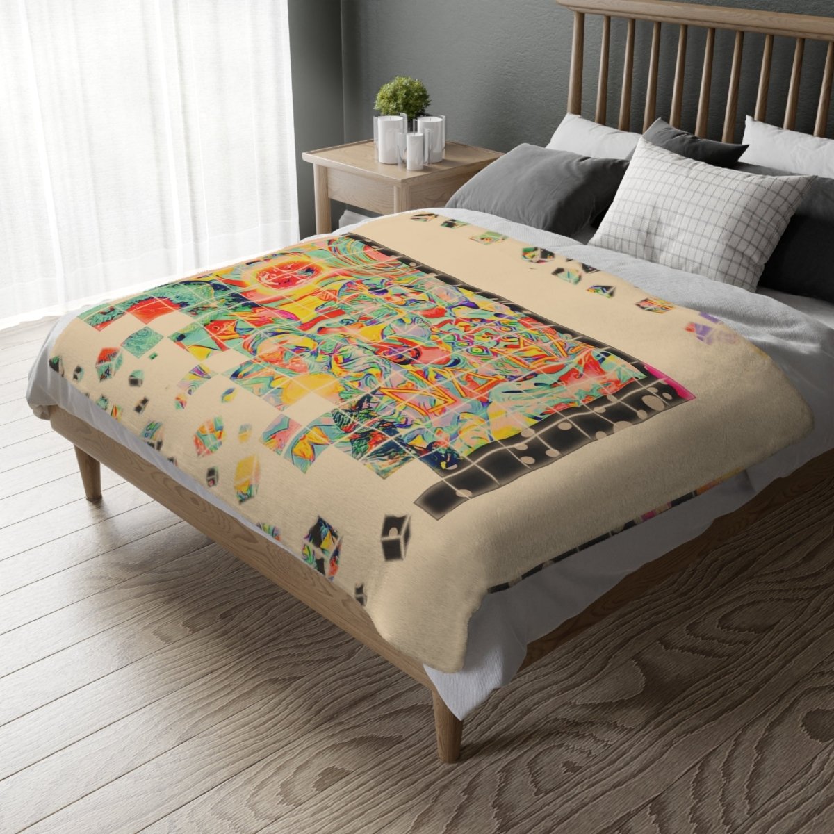 The Velveteen - Two - Sided Blanket - Brandon Fisher Art