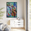 Through the Void - Framed Canvas Art - Brandon Fisher Art