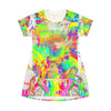 Tokyo FutureWave Dress: Your Fashion Frontier - Brandon Fisher Art