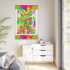 Tokyo Lights On Fire - Framed Canvas Art - Brandon Fisher Art
