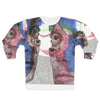 Trippy Eyes Unisex Sweatshirt – Ideal for Art Lovers & Unique Style - Brandon Fisher Art