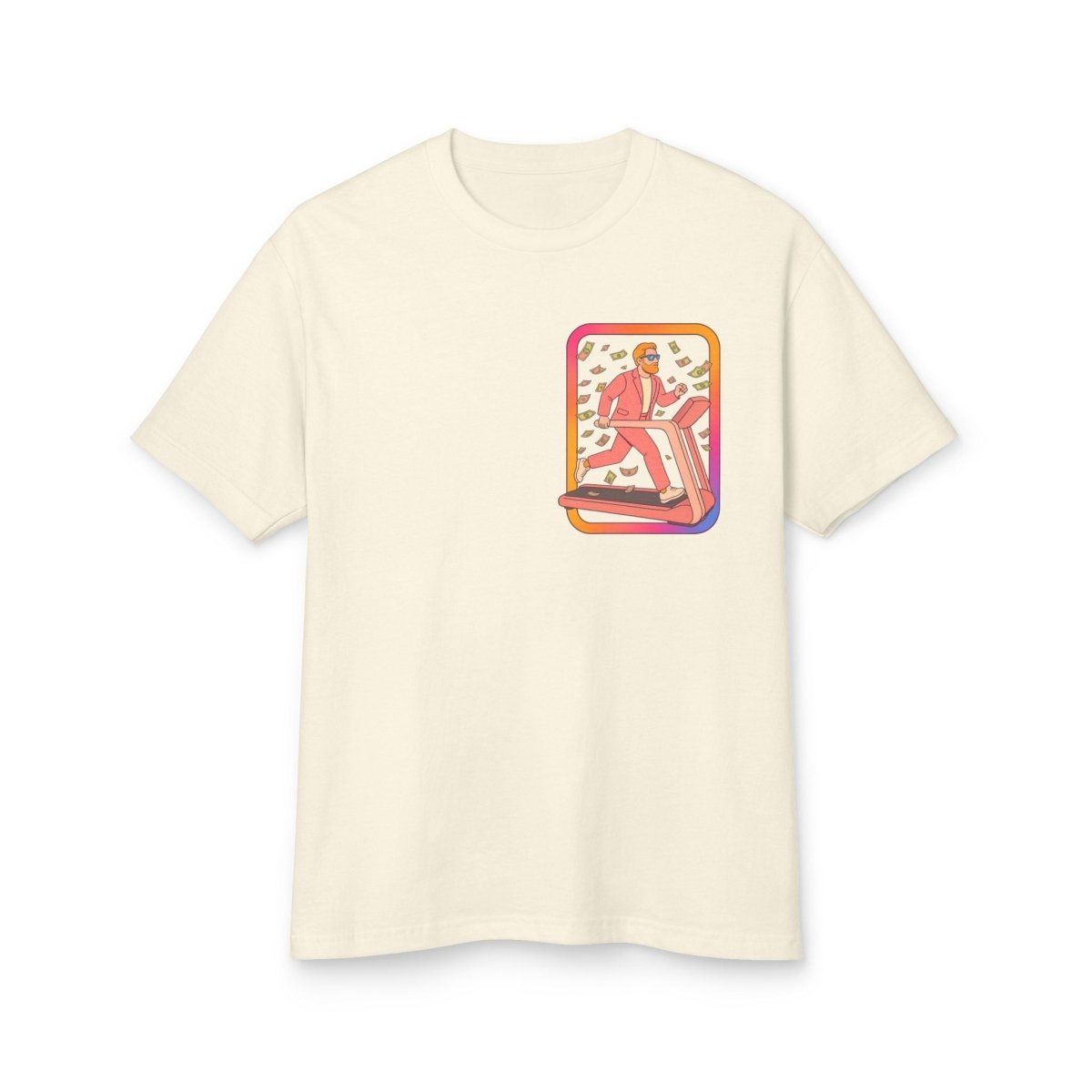 Unisex Garment - Dyed Heavyweight Cotton Tee - Brandon Fisher Art