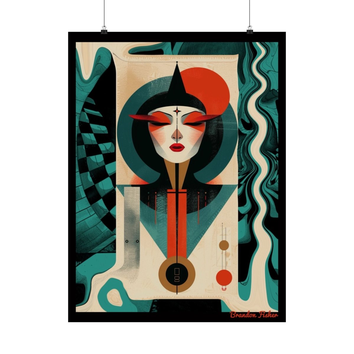 Winter Marches On - Vibrant Satin Poster - Brandon Fisher Art