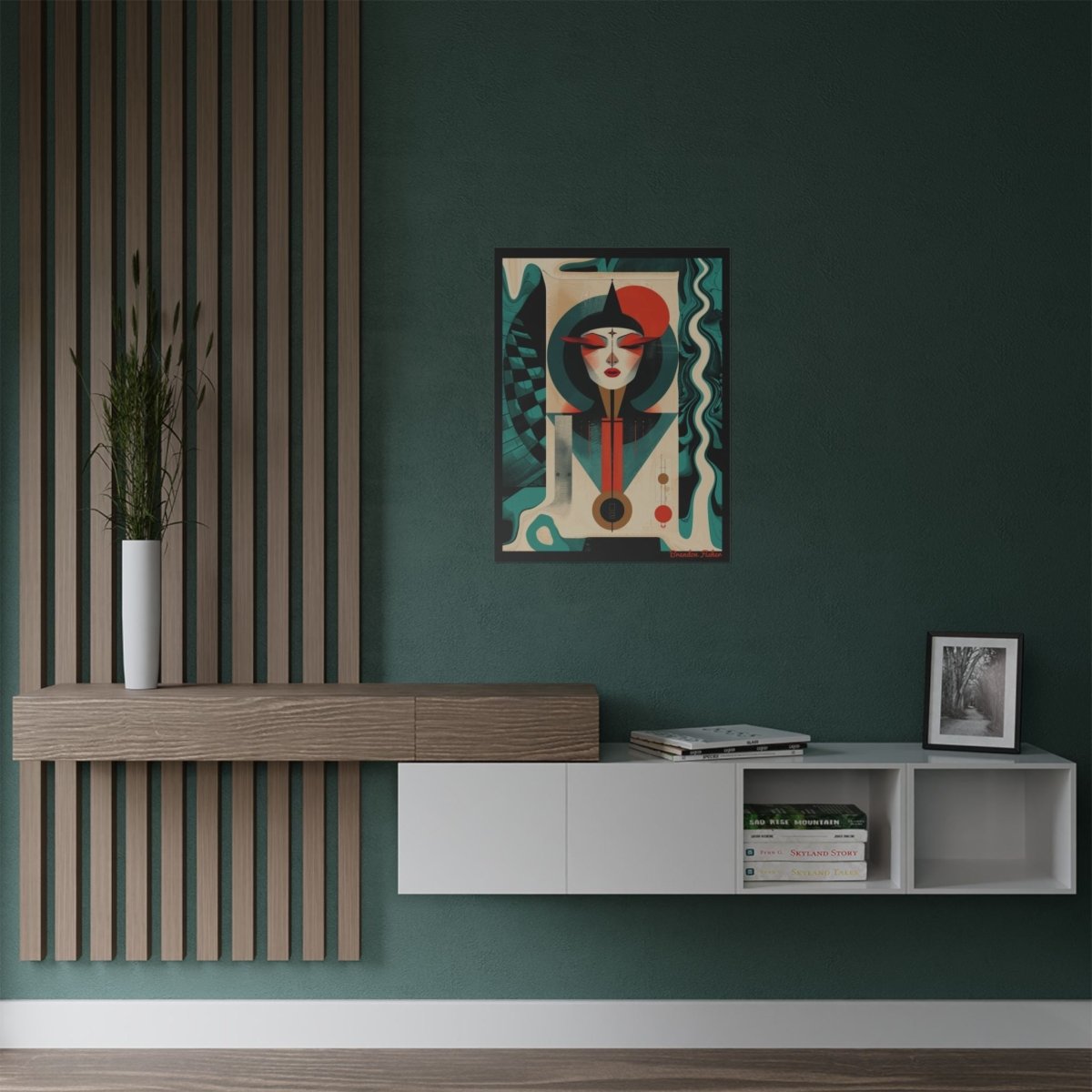 Winter Marches On - Vibrant Satin Poster - Brandon Fisher Art