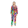 Women's Satin Pajamas (AOP) - Brandon Fisher Art
