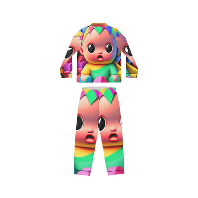 Women's Satin Pajamas (AOP) - Brandon Fisher Art