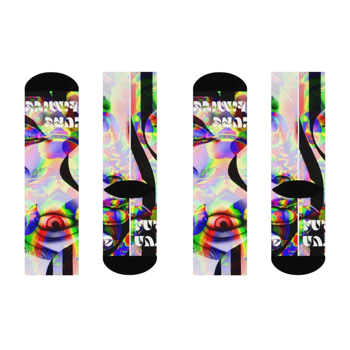 Zentech Cushioned Crew Socks - Brandon Fisher Art